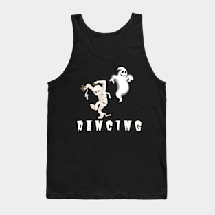 halloween ghost dancing Tank Top